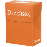 Ultra Pro Solid Orange Deck Box